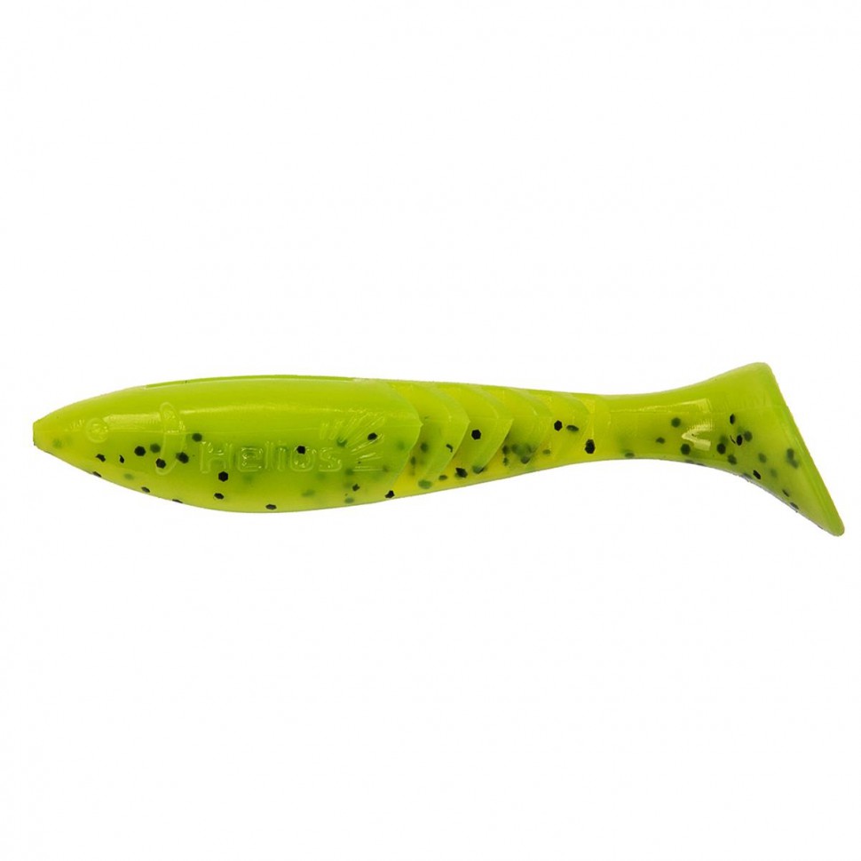 Виброхвост Helios Slash 2,64"/6,7 см, цвет Pepper Lime 10 шт HS-19-009 , 